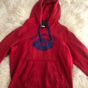 Red Abercrombie & Fitch Hoodie